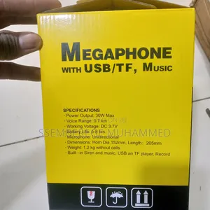 Megaphone With USB , Music