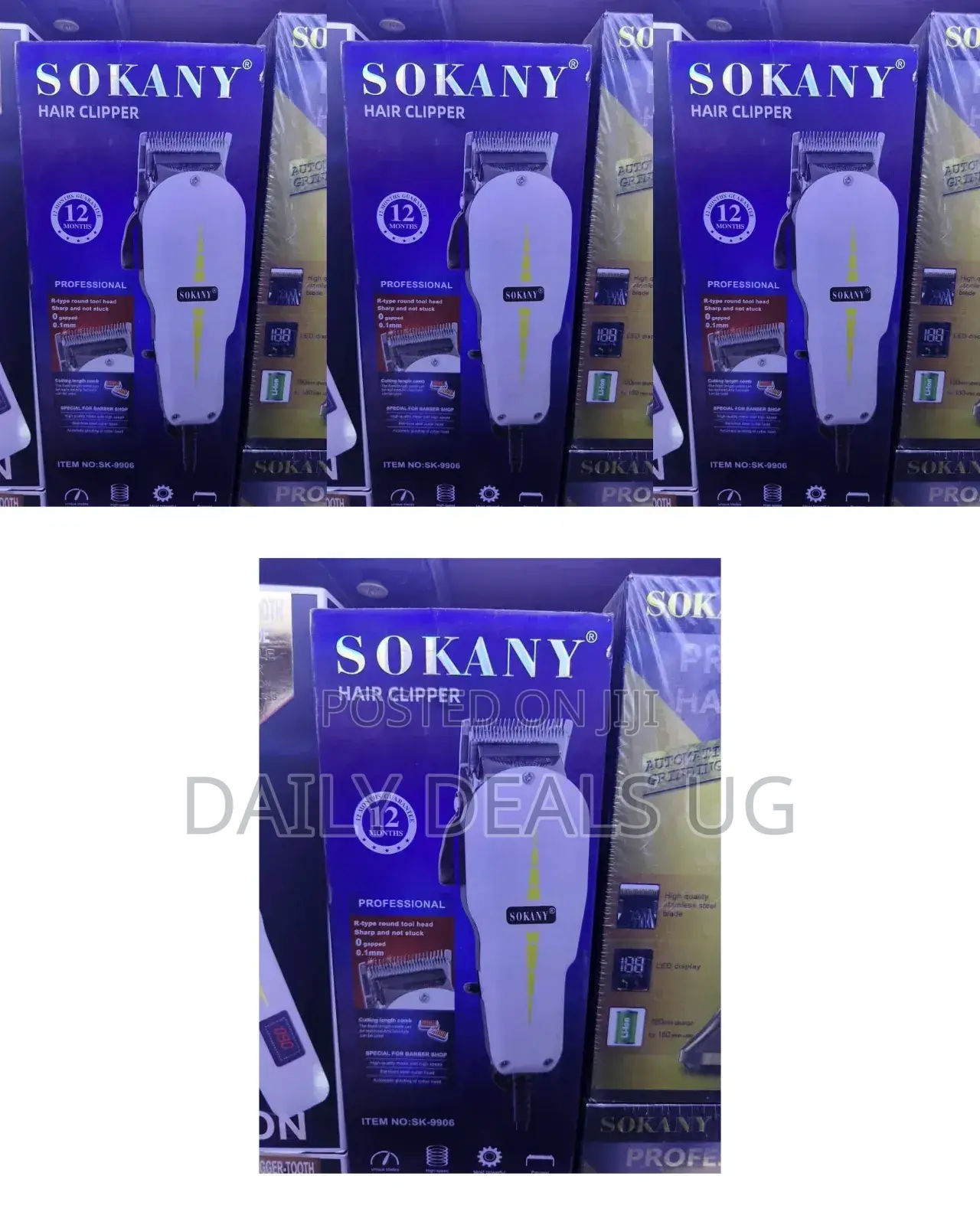 Electric Sokany Hair Clipper