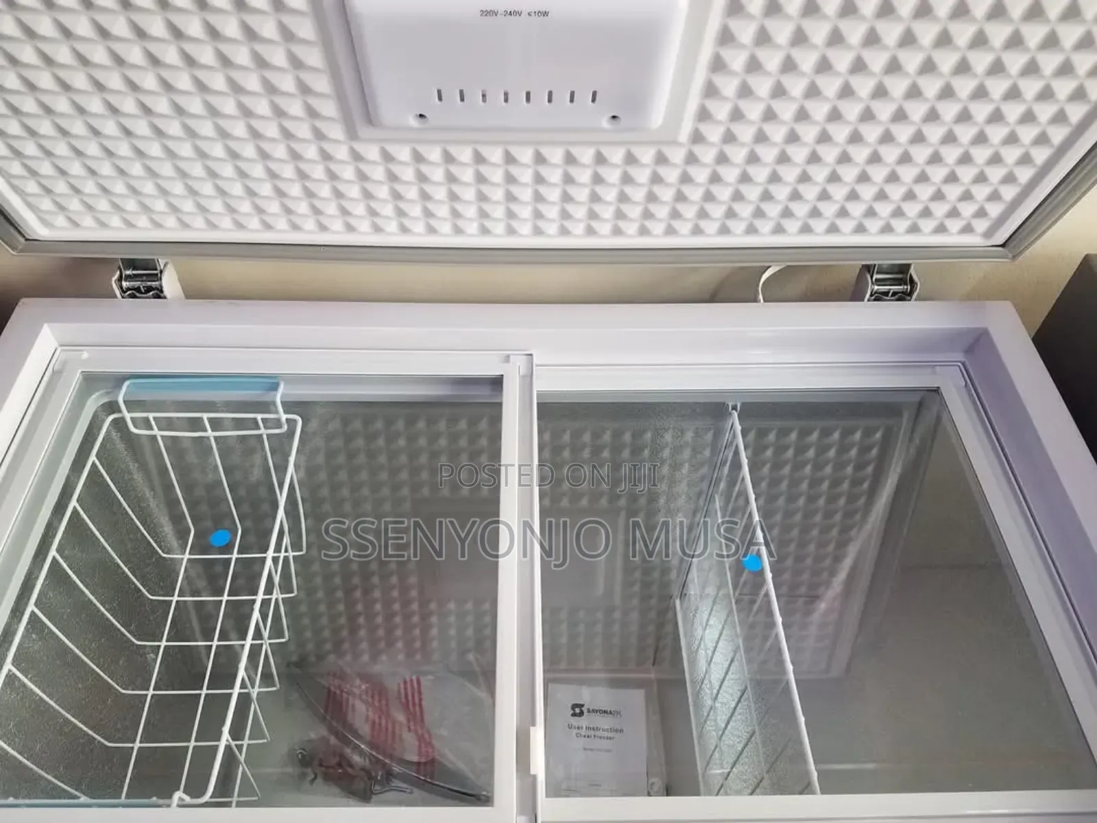 Sayona 250l Deep Freezer - Chest Freezer With Fast Freezing