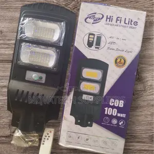 100W Original Hi Fi Lite LED Solar Street Lights Luka