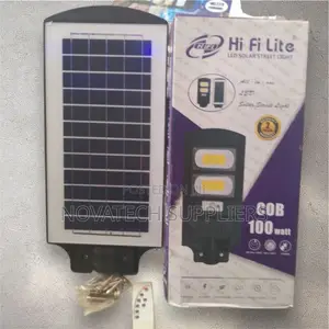 100W Original Hi Fi Lite LED Solar Street Lights Roka
