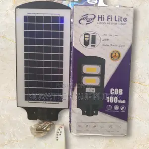 100W Original Hi Fi Lite Solar Street Lights Duka
