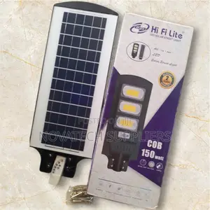 150W Original Hi Fi Lite LED Solar Street Lights Trix