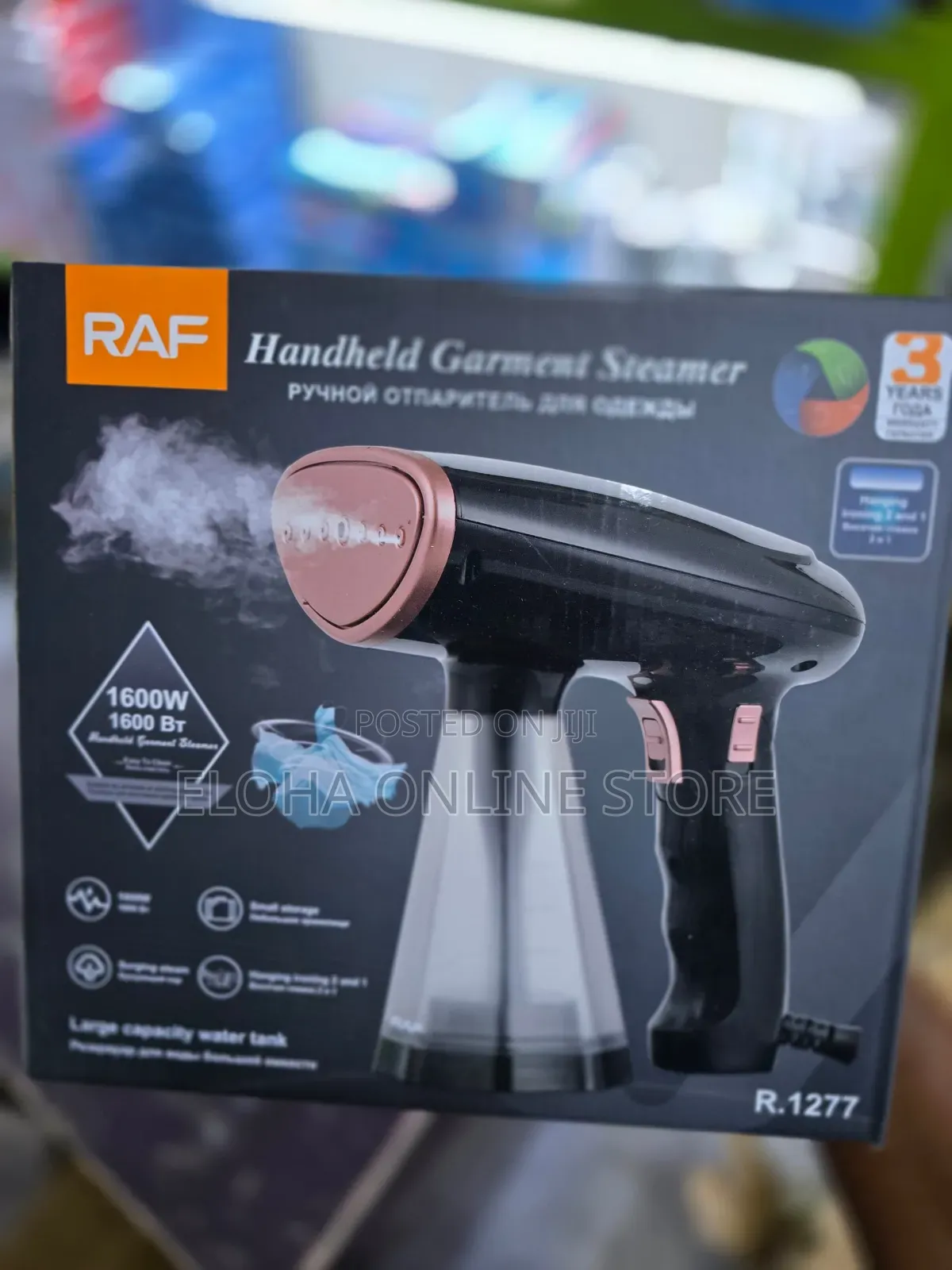 RAF Handheld Garment Steamer
