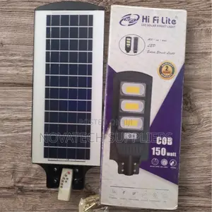 150W Original Hi Fi Lite LED Solar Street Lights Hize