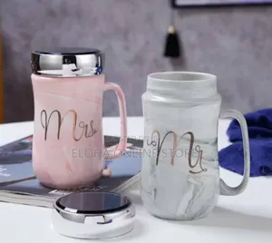 Mr and Mrs Gary Pink Ceramic Coffee Mug
