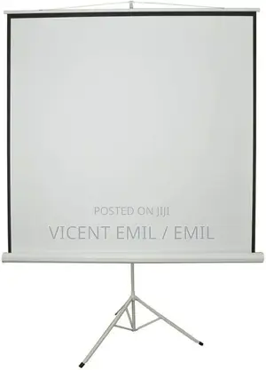 Tripod Projector Screen 180cmx180cm 2