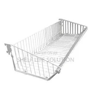 Supermarket Shelf Wire Mesh Hanging Basket