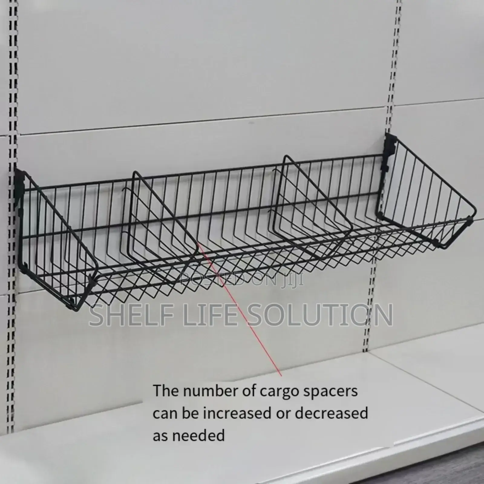 Supermarket Shelf Wire Mesh Hanging Basket