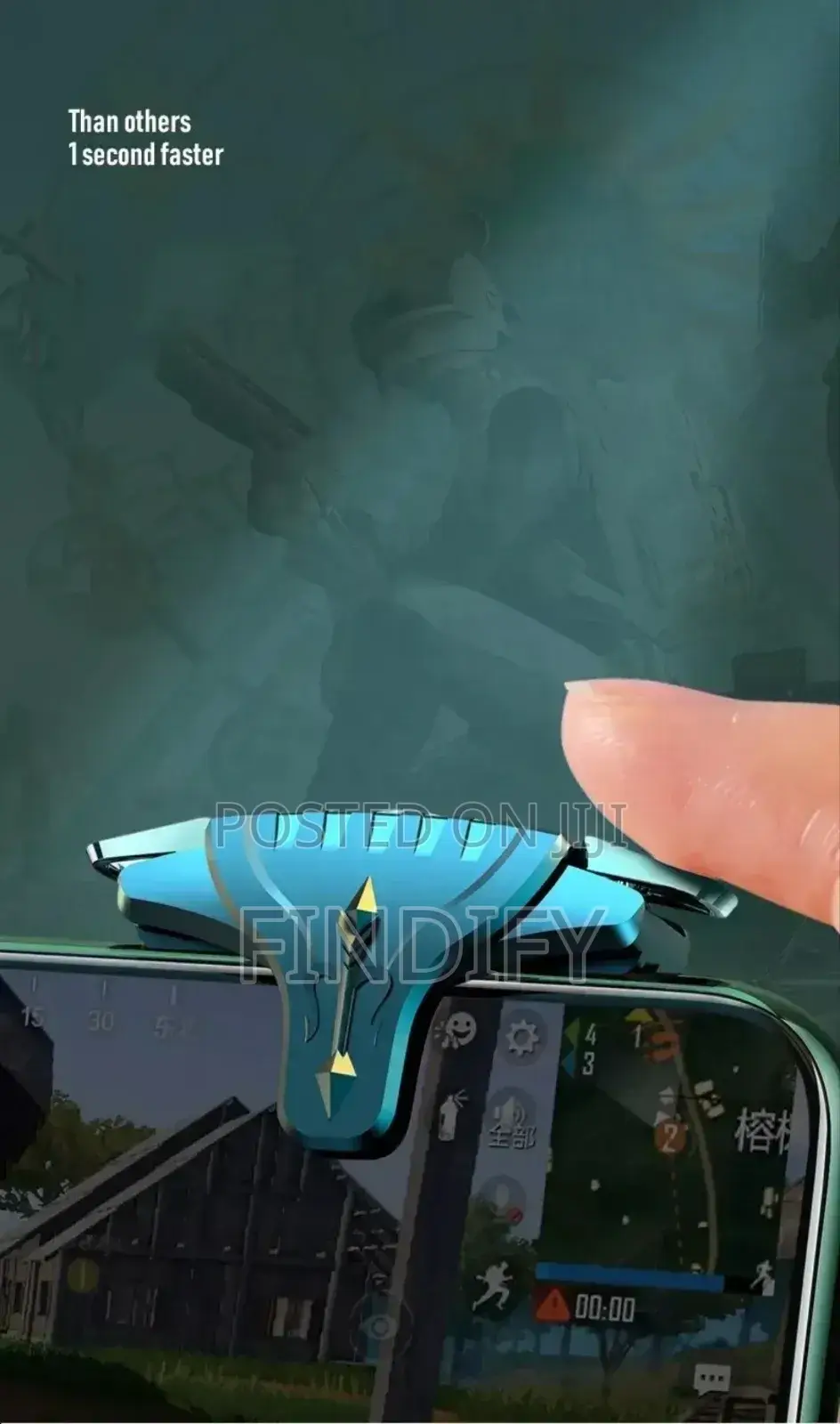 Game Trigger for Cell Phone Game Controller Wireless