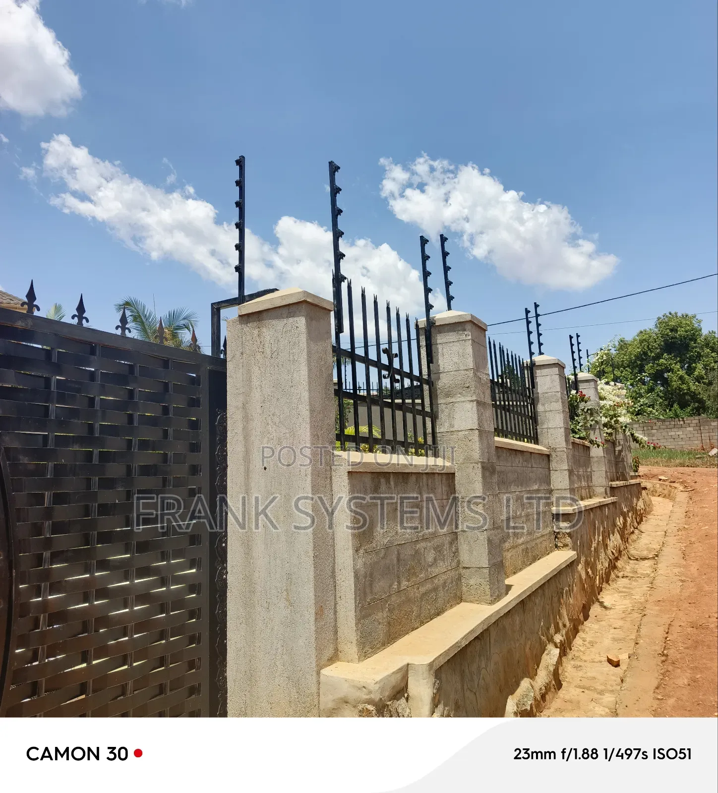 Electric Fence Installation.
