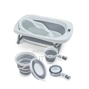 Foldable Baby Bath Tub Set