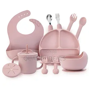 Silicone Baby Feeling Set