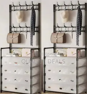 Multifunctional Shoe and Hat Rack