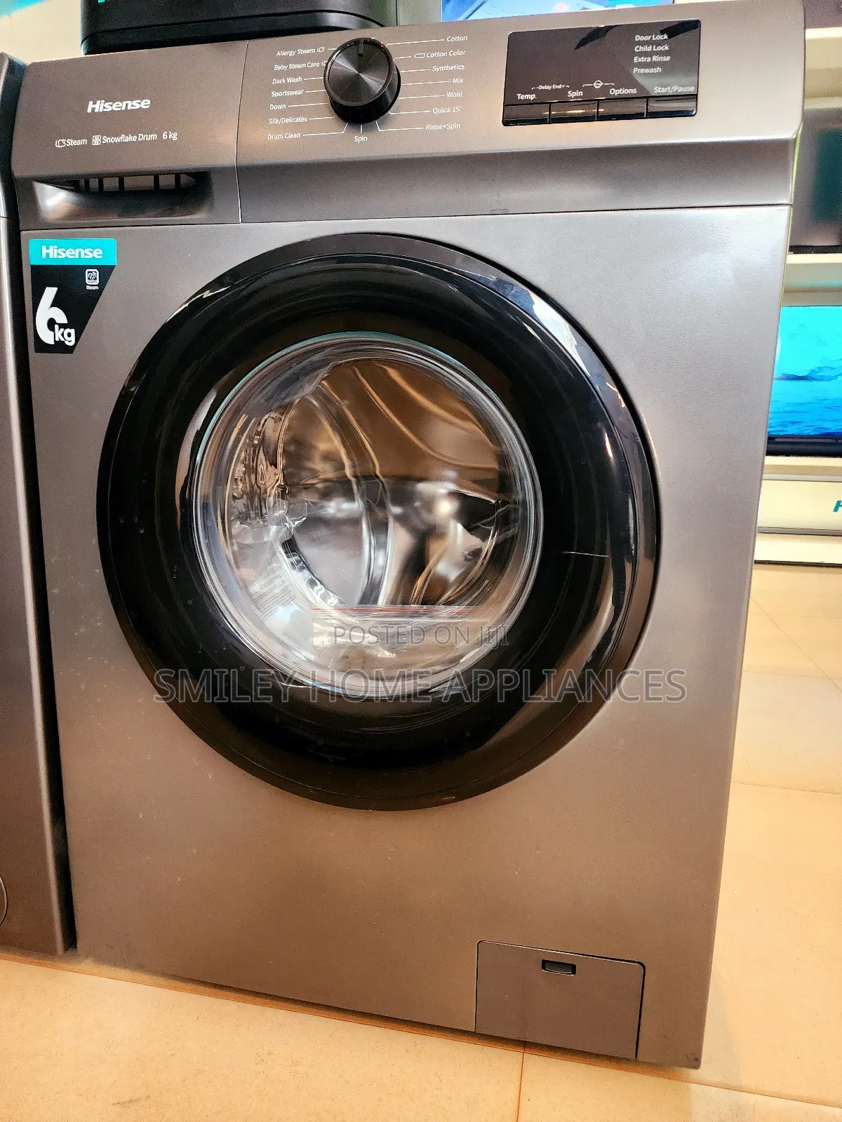 Hisense 6kgs Wash and Spin Washing Machine Fully Automatic