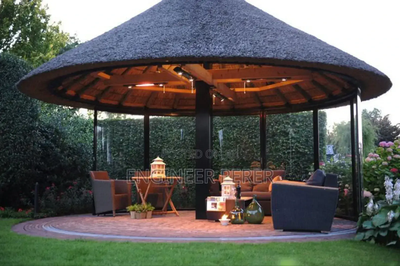 Art and Design Grass Shelters
