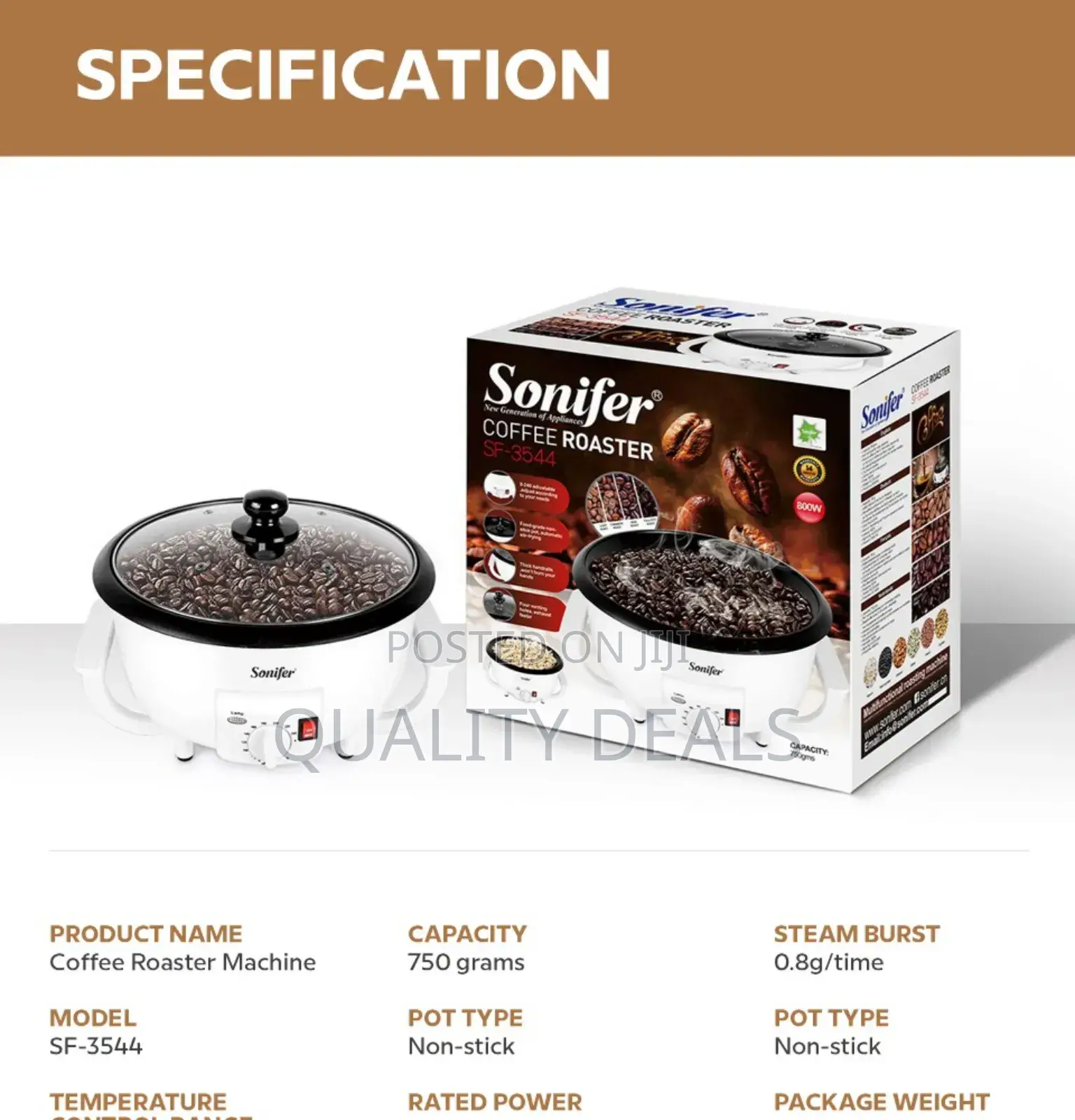 Sonifer 750g Coffee Roaster