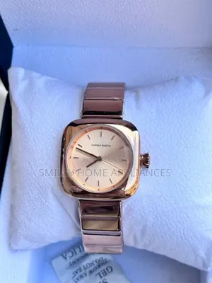 Ladies Hannah Martin Wrist Fashionable Watch Gold