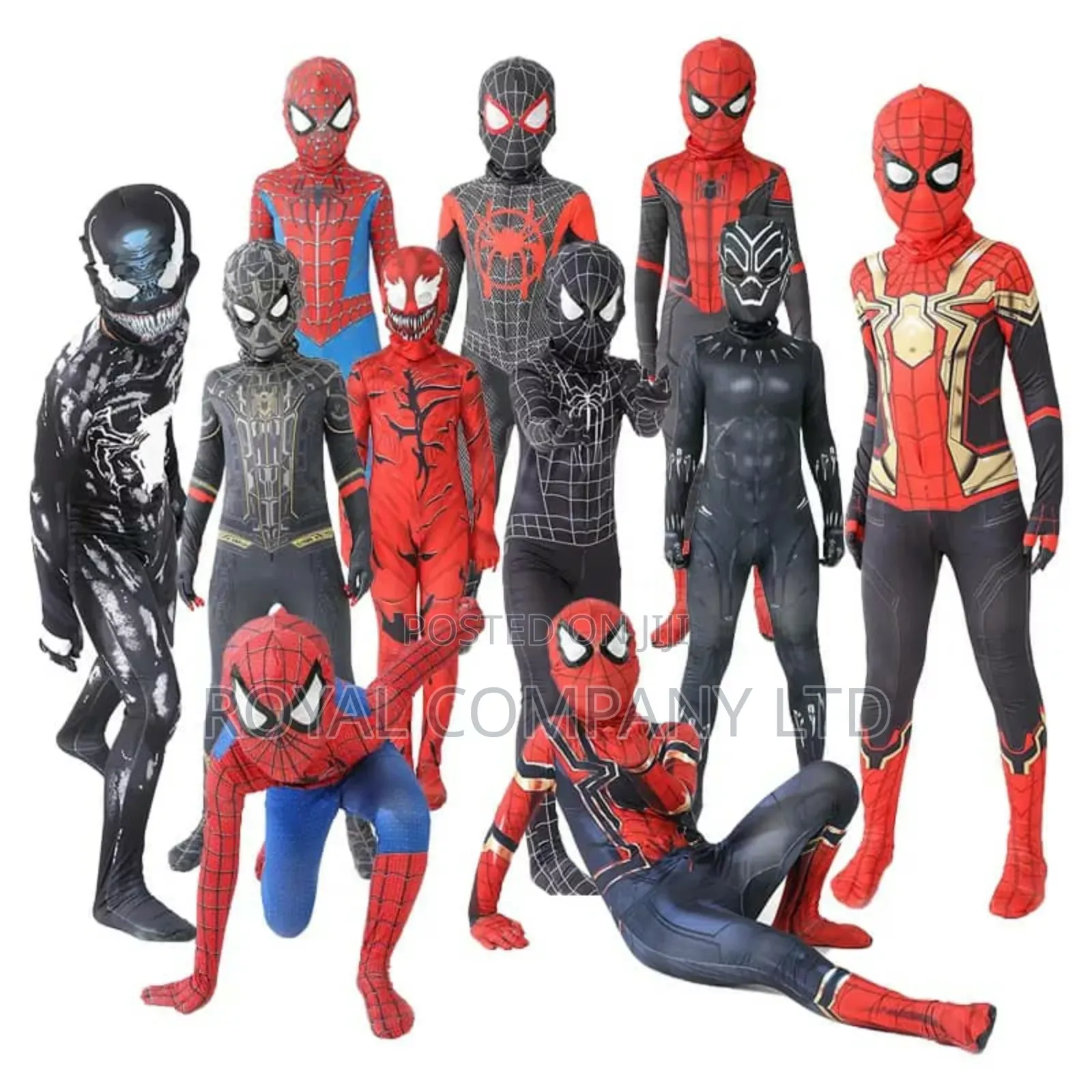 Kids Spiderman 15 to 23yrs