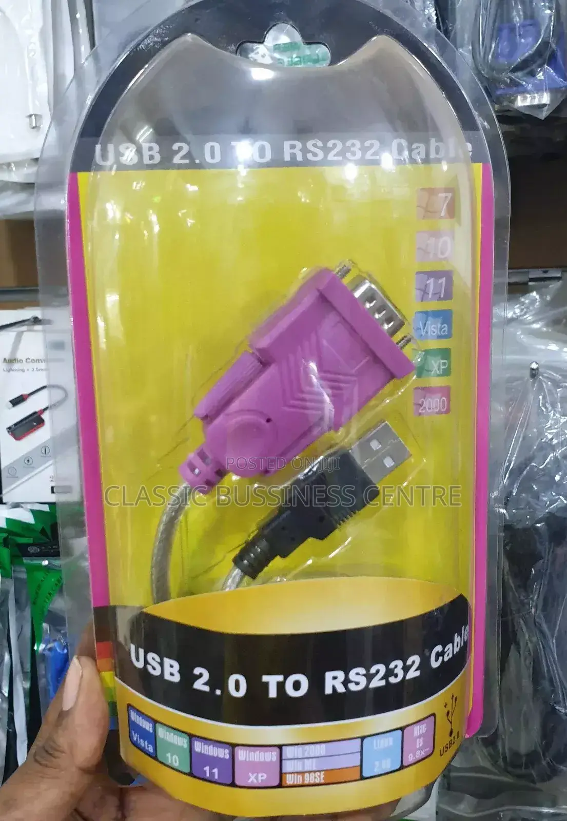 USB 2.0 to RS232 Cable