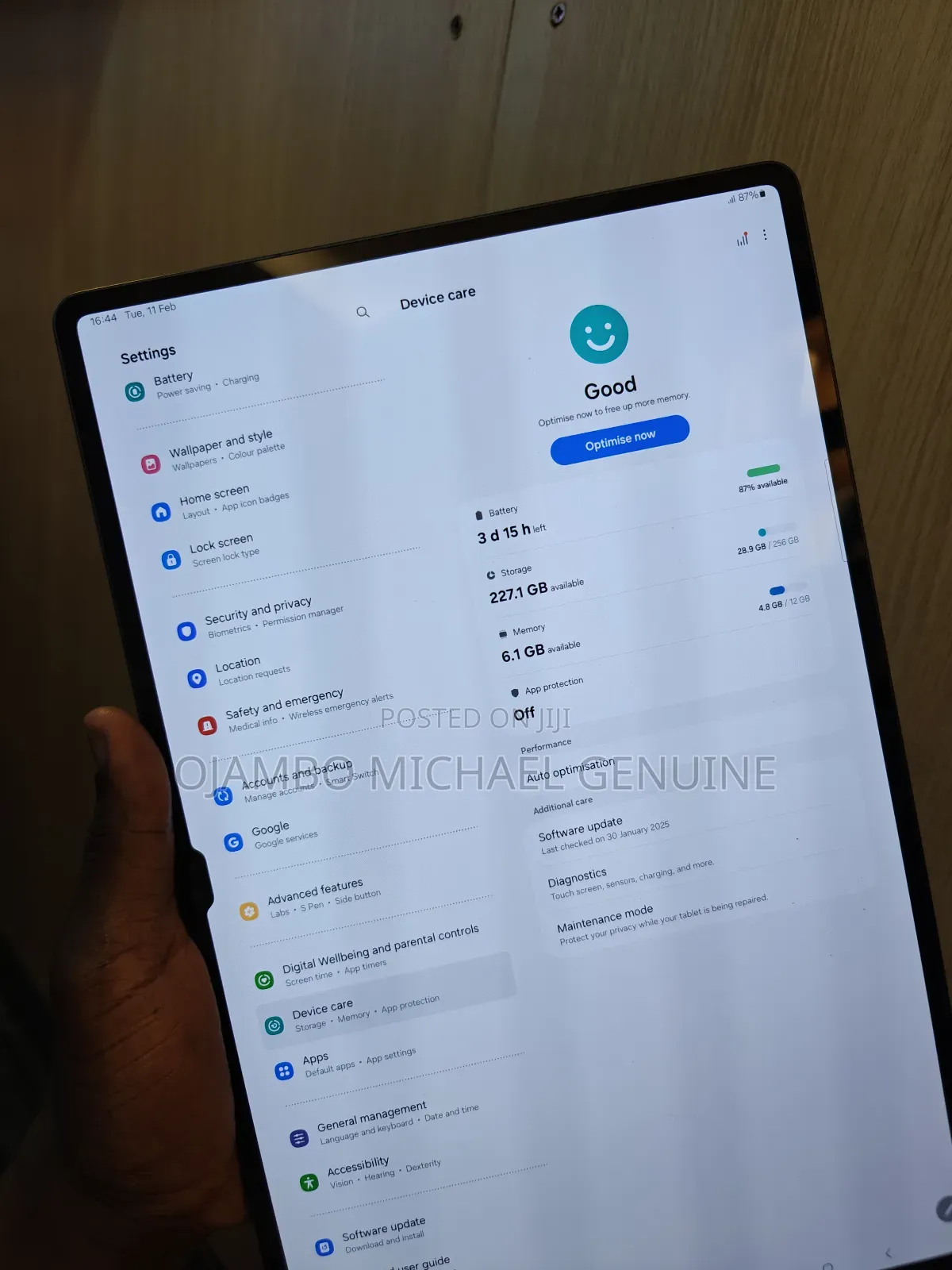 Samsung Galaxy Tab S9 Ultra 256 GB Gray