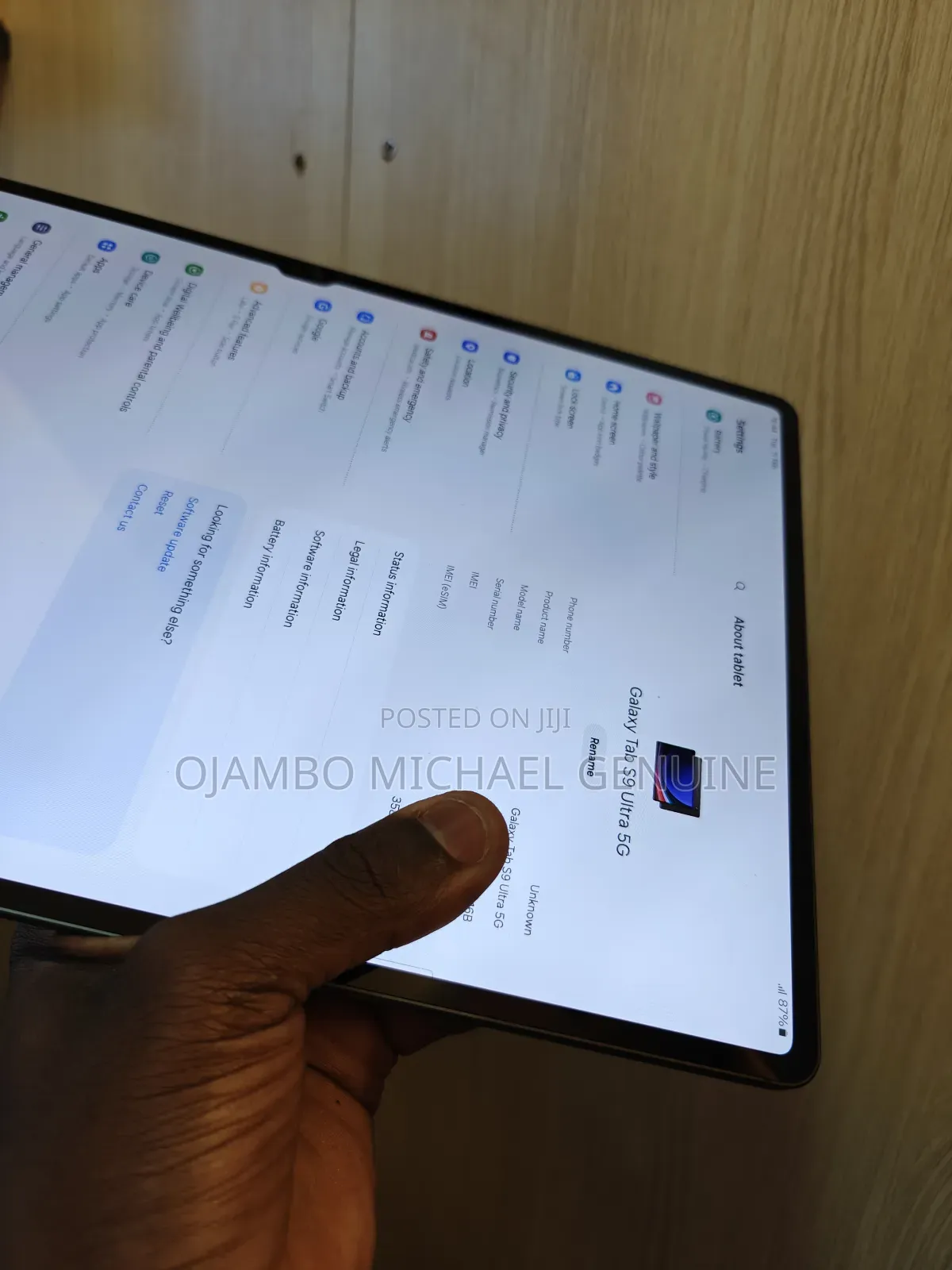 Samsung Galaxy Tab S9 Ultra 256 GB Gray
