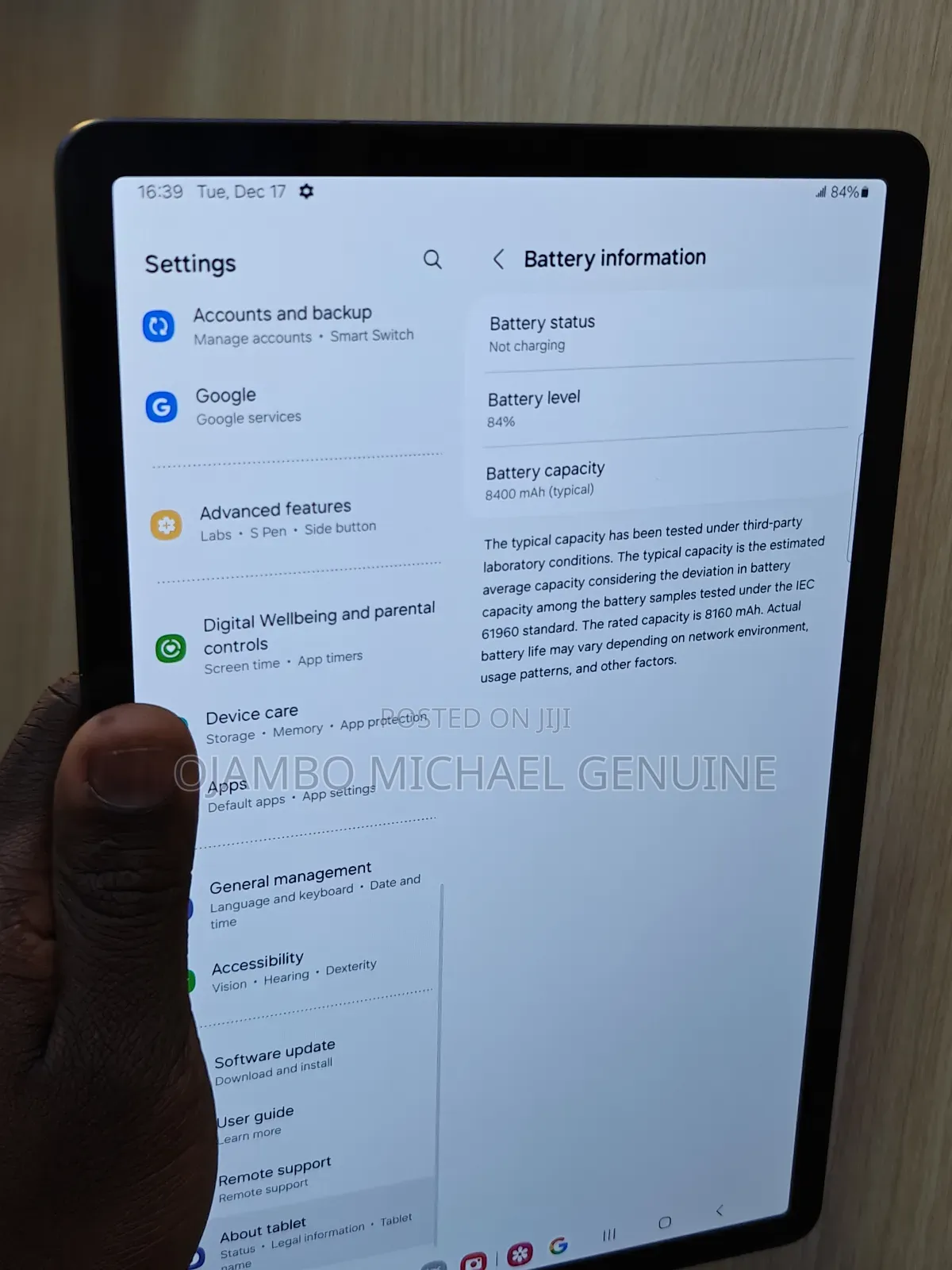 Samsung Galaxy Tab S9 128 GB Gray