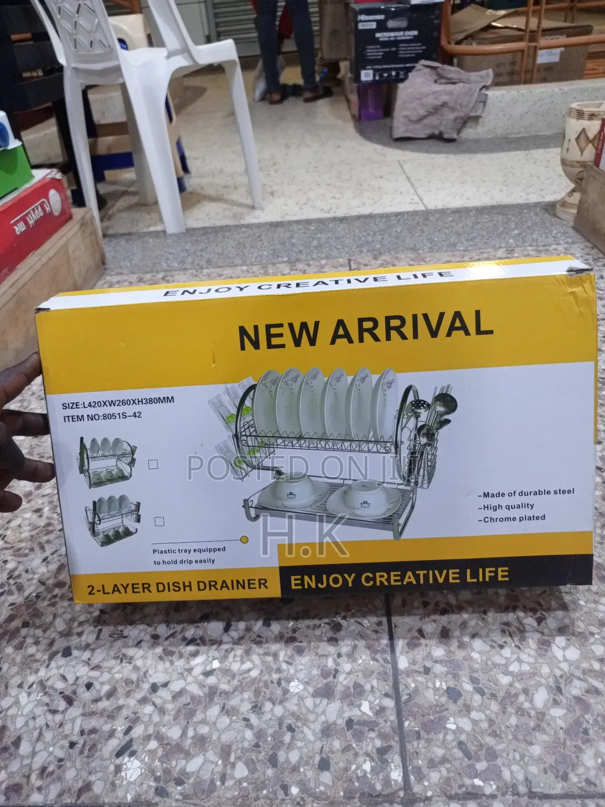 New Arrival 2-Layer Dish Drainer.