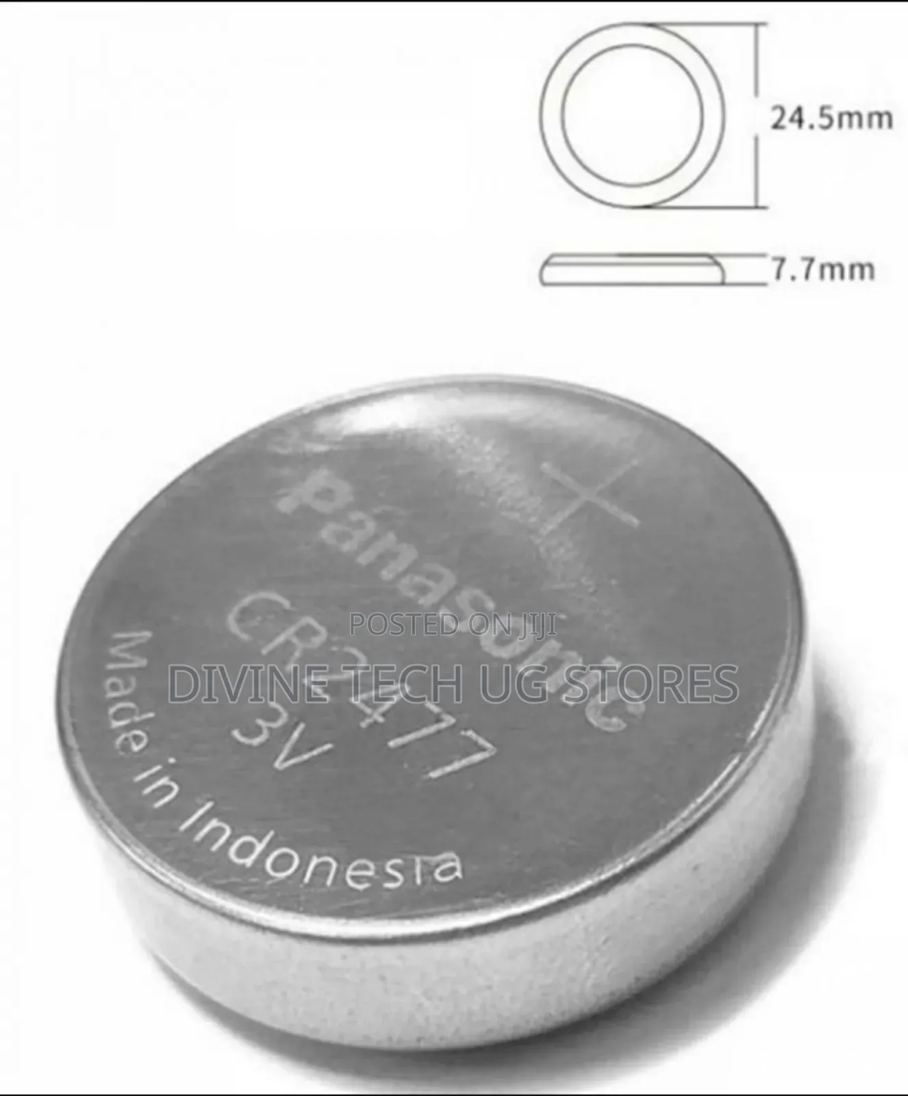 Panasonic CR2477 3V Lithium Cell Battery