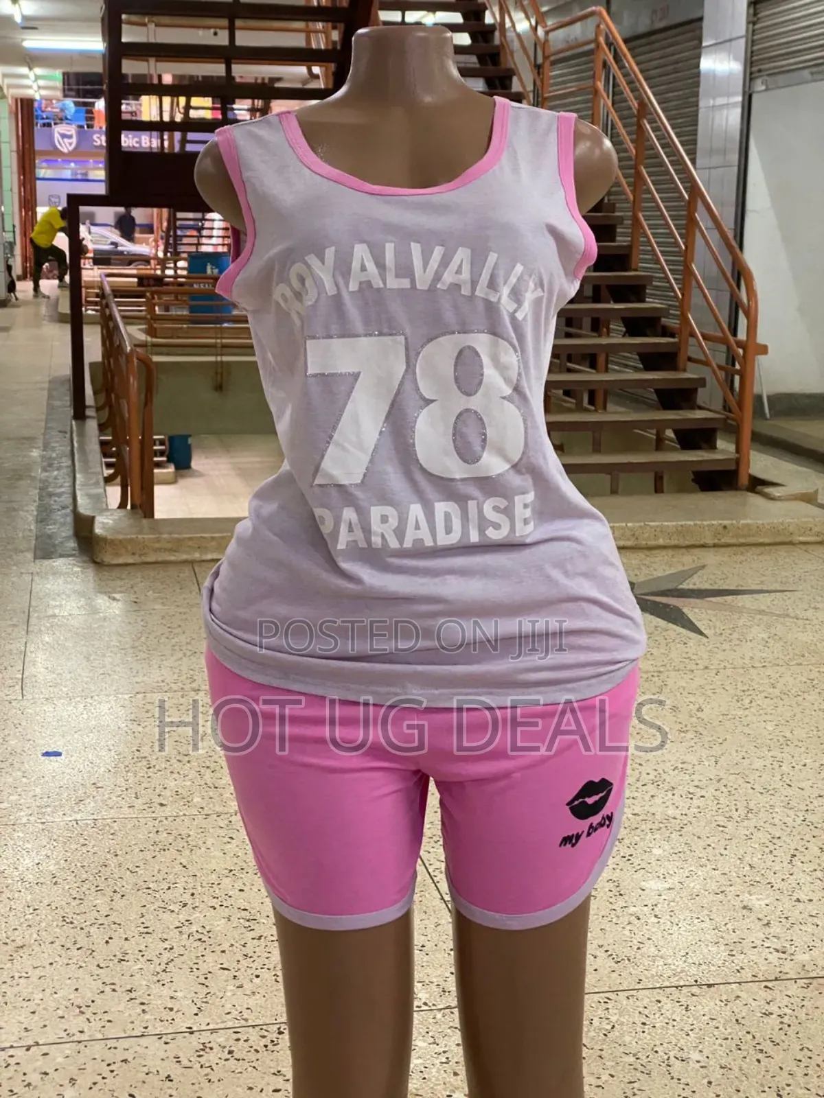 Ladies 2pc Home Casual Wear - Multicolor