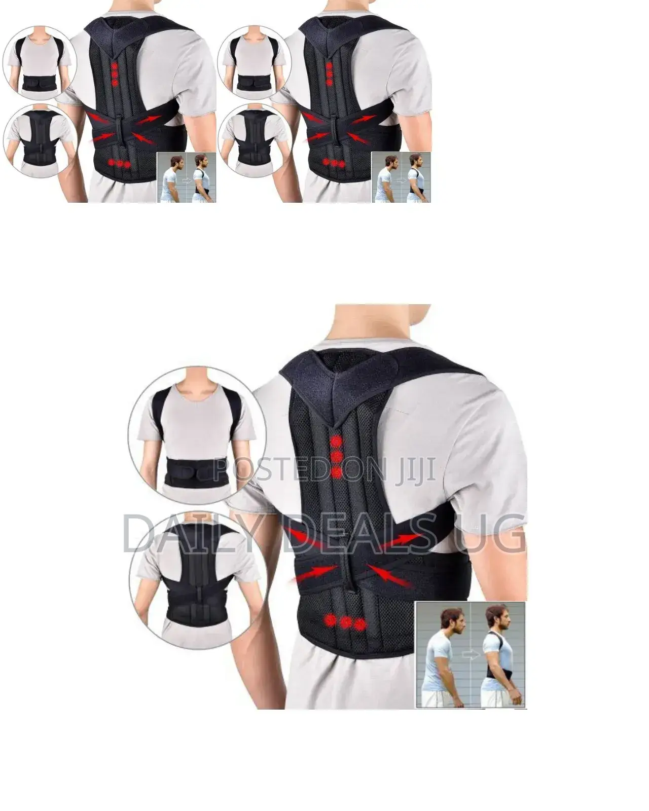 Foldable Man Back Support