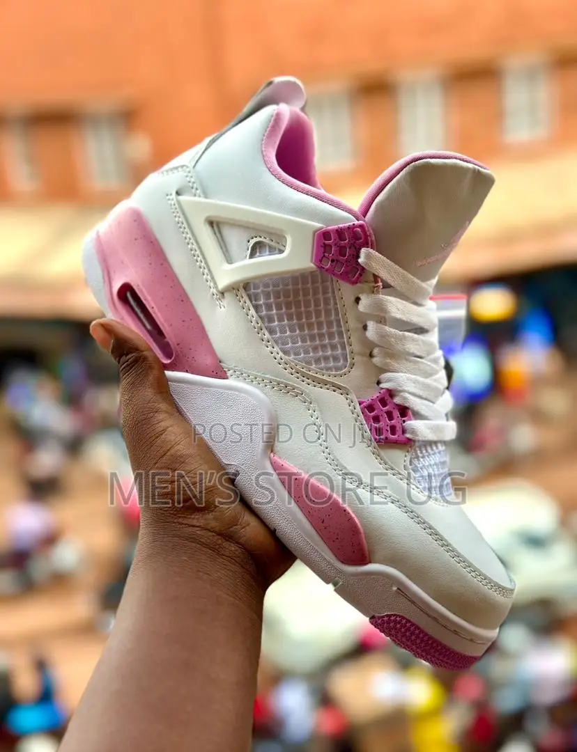 Air Jordan 4 Retro Pink White