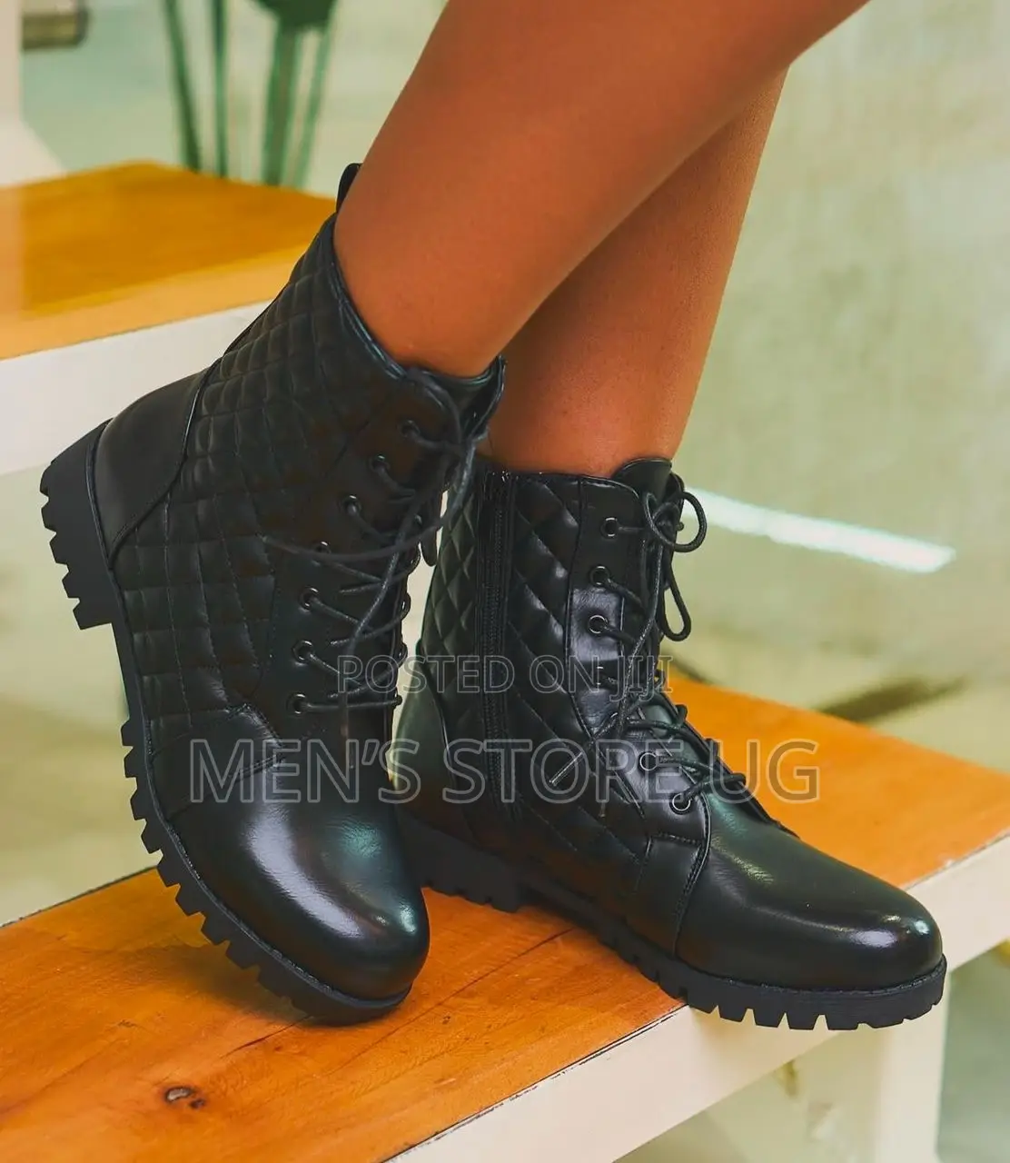 Ladies Black Ankle Boots