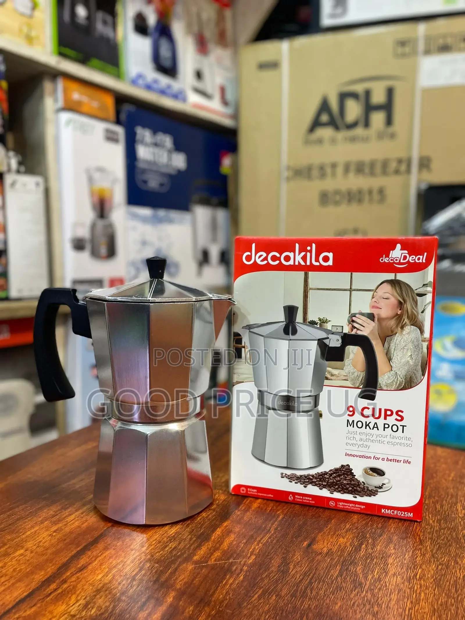 Decakila 9 Cups Moka Pot