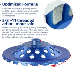 SALI 7 Inch Concrete Grinding Wheels 43 Turbo Diamond.