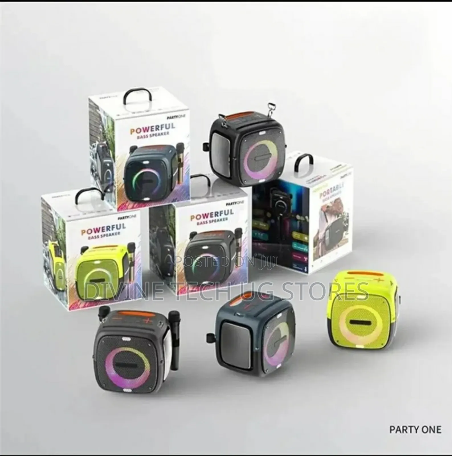 Hopestar Party One Bluetooth Wireless Speaker-2 Microphon