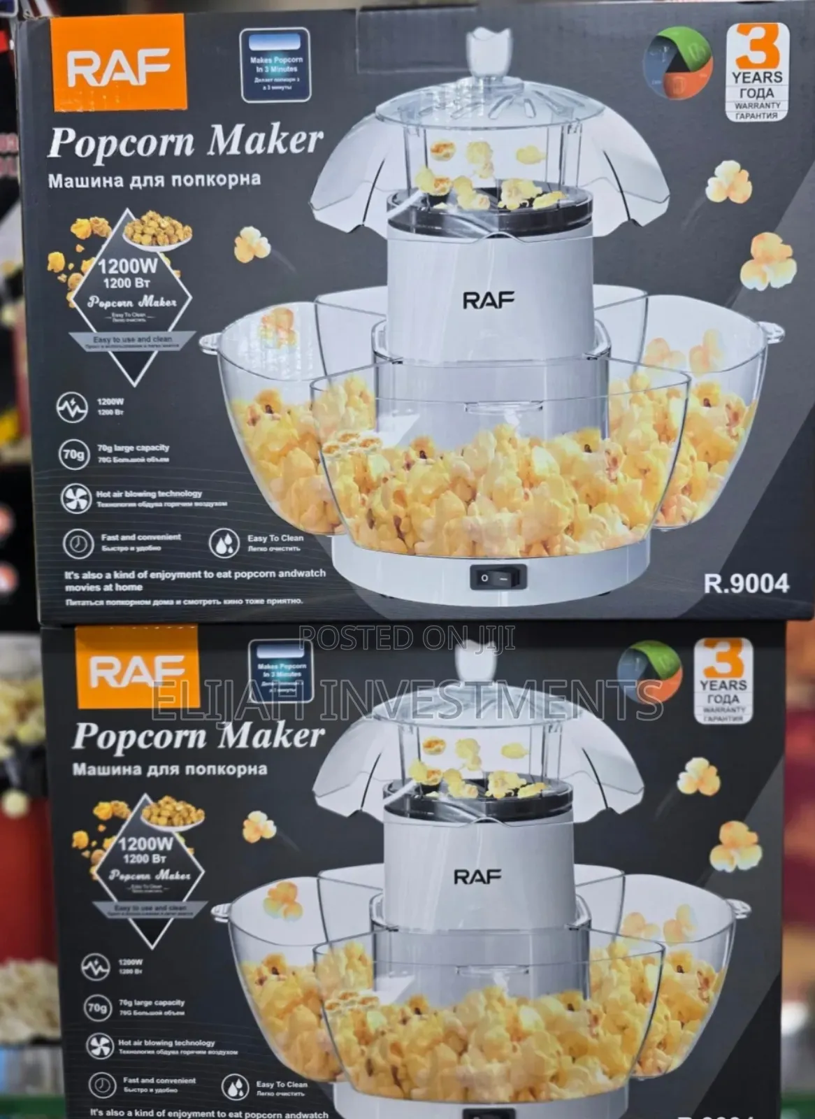 Durable Original RAF Popocorn Maker