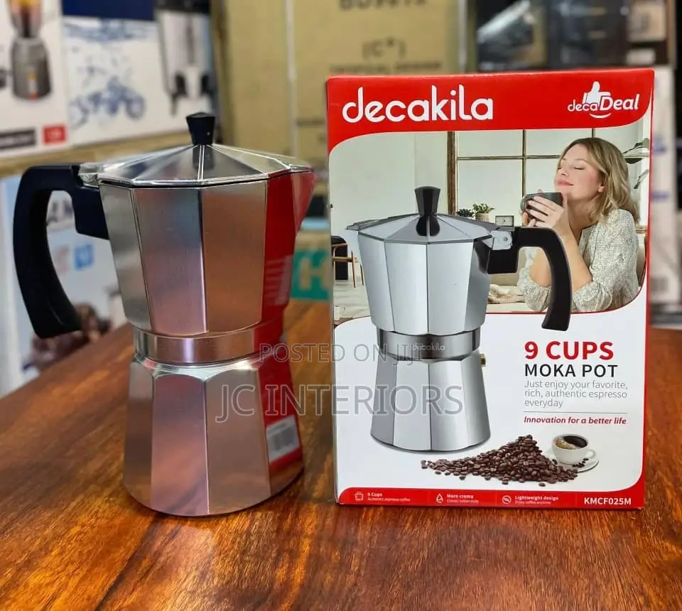 9 Cups Moka Pot