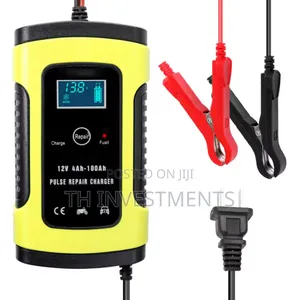 12V 6A Full Automatic Car Battery Charger Fast Power Chargin