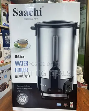 Saachi Electric Water Boiler 15l Stainless Steel - Silver