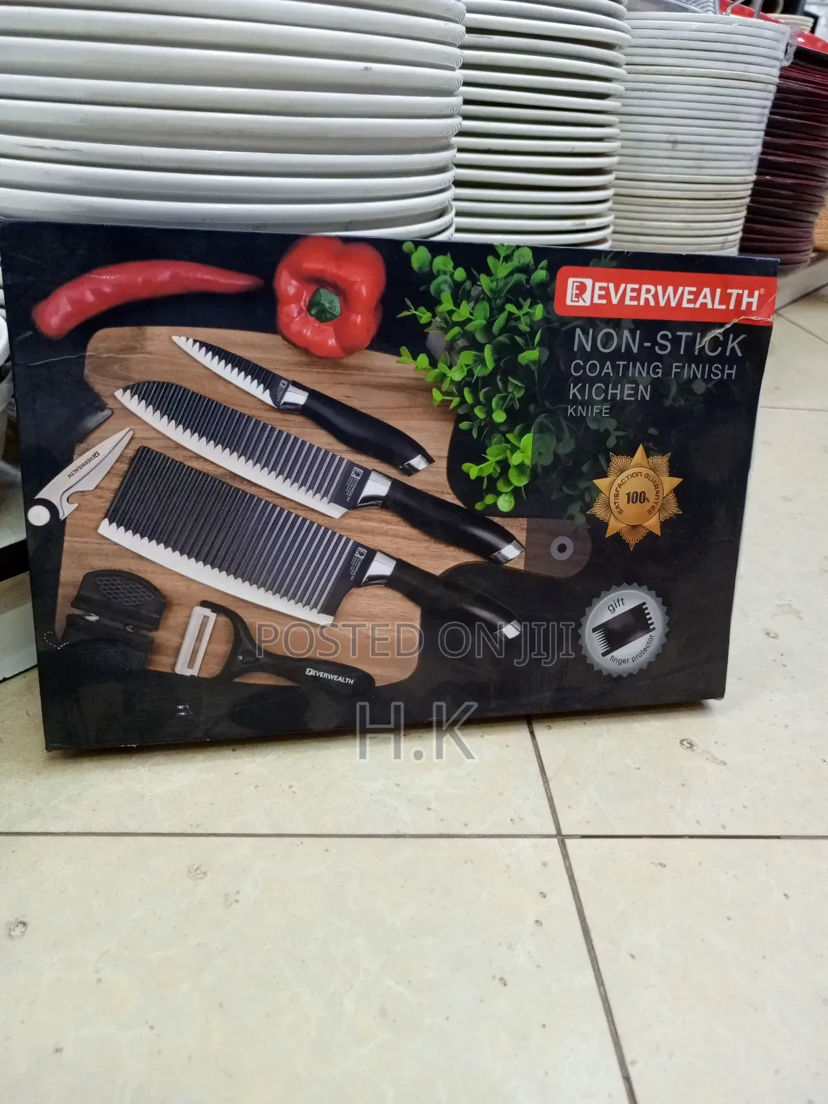 Everwealth 7-Piece Kitchen Knife Set