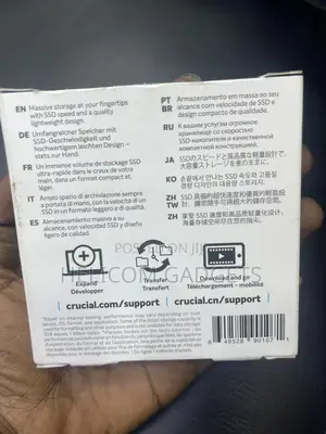 500GB Portable Solid State Drive-external