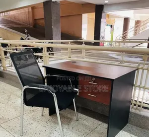 Simple Office Chair and Office Desks A12l Set