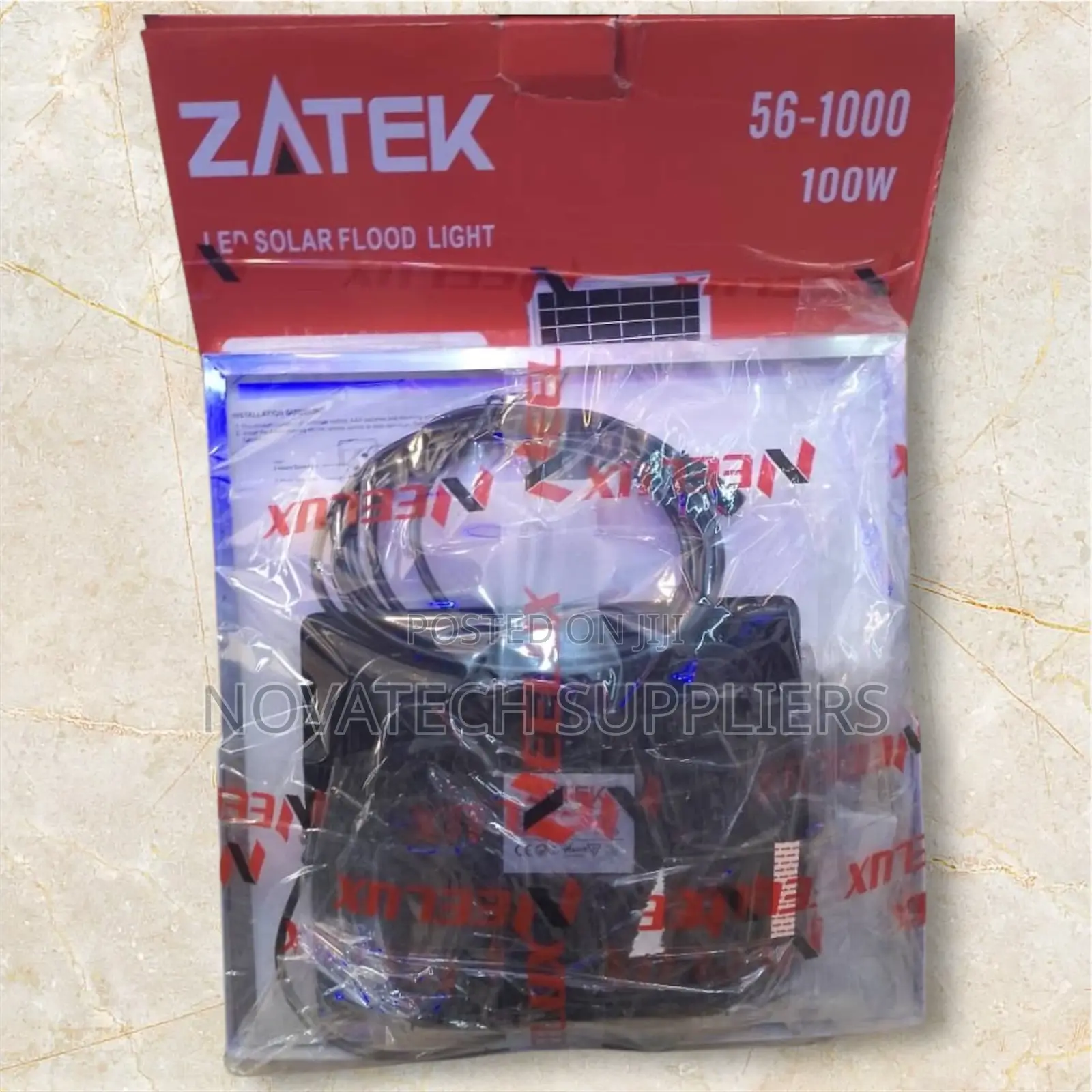 100W Zatek Led Solar Flood Lights Mome