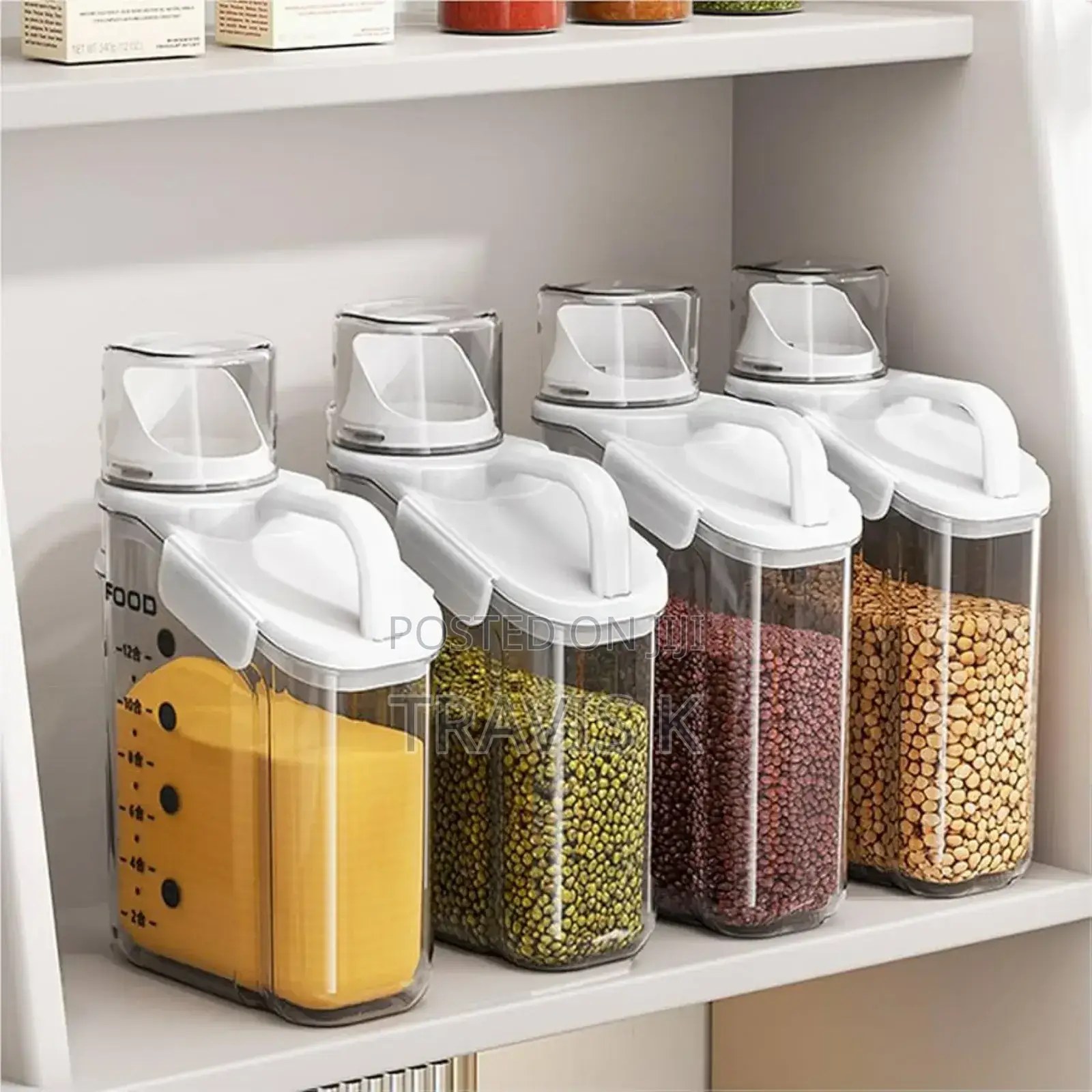 Plastic Clear Food Storage Container (1pc)