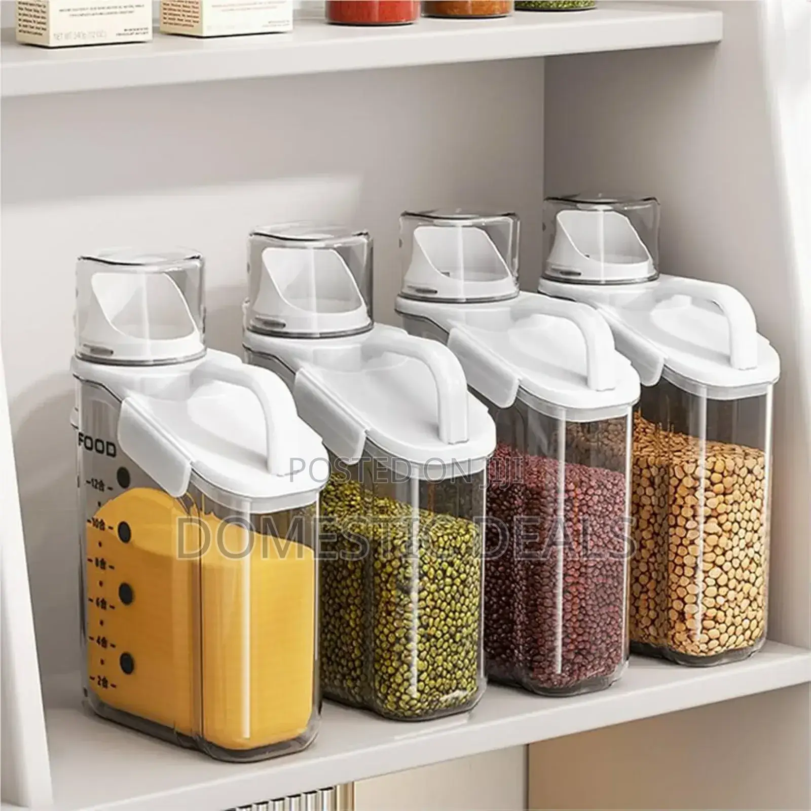 Plastic Clear Food Storage Container (1pc)