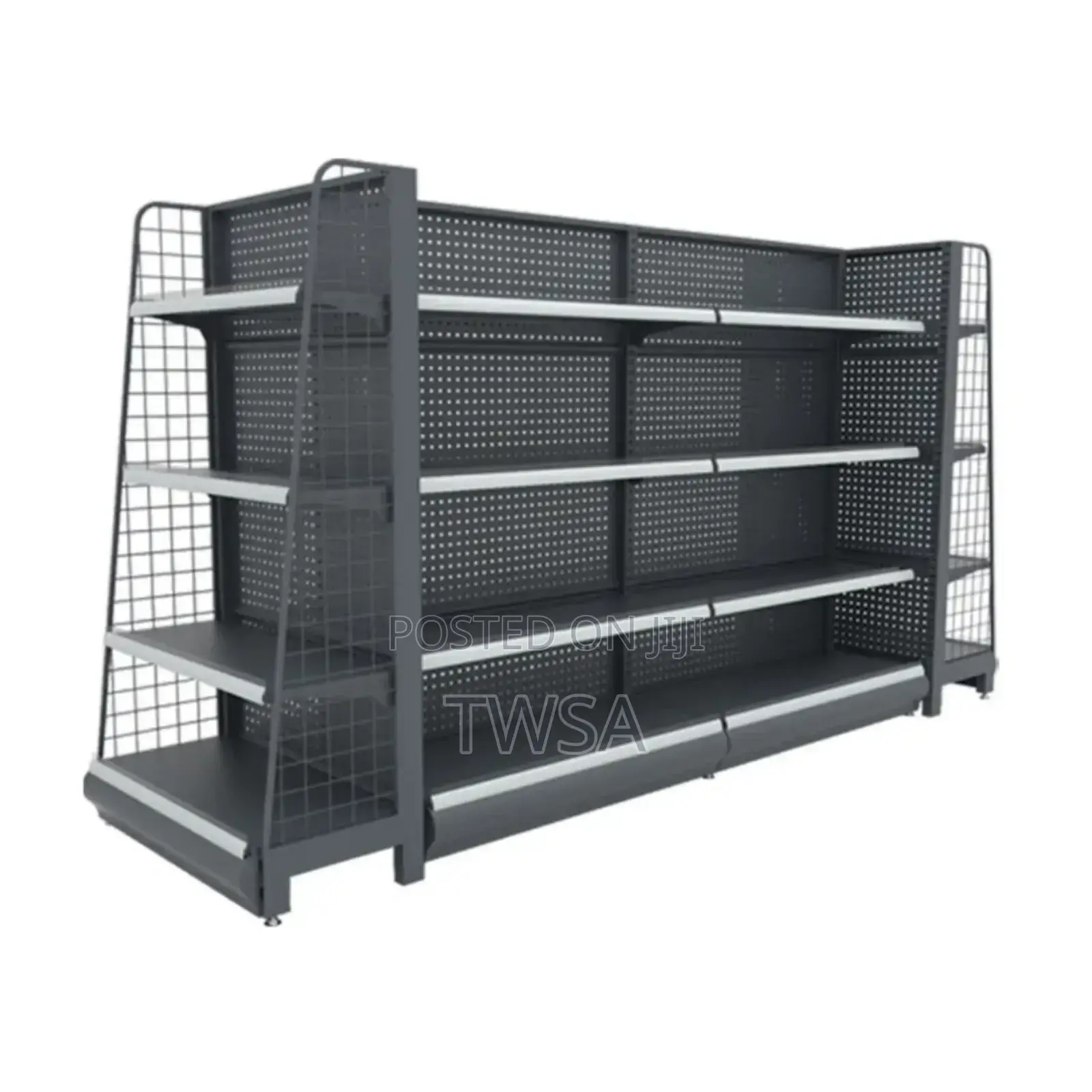 Double Sided Supermarket Shelf