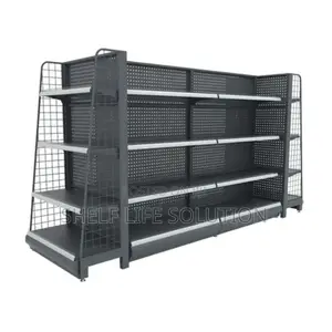 Double Sided Supermarket Shelf