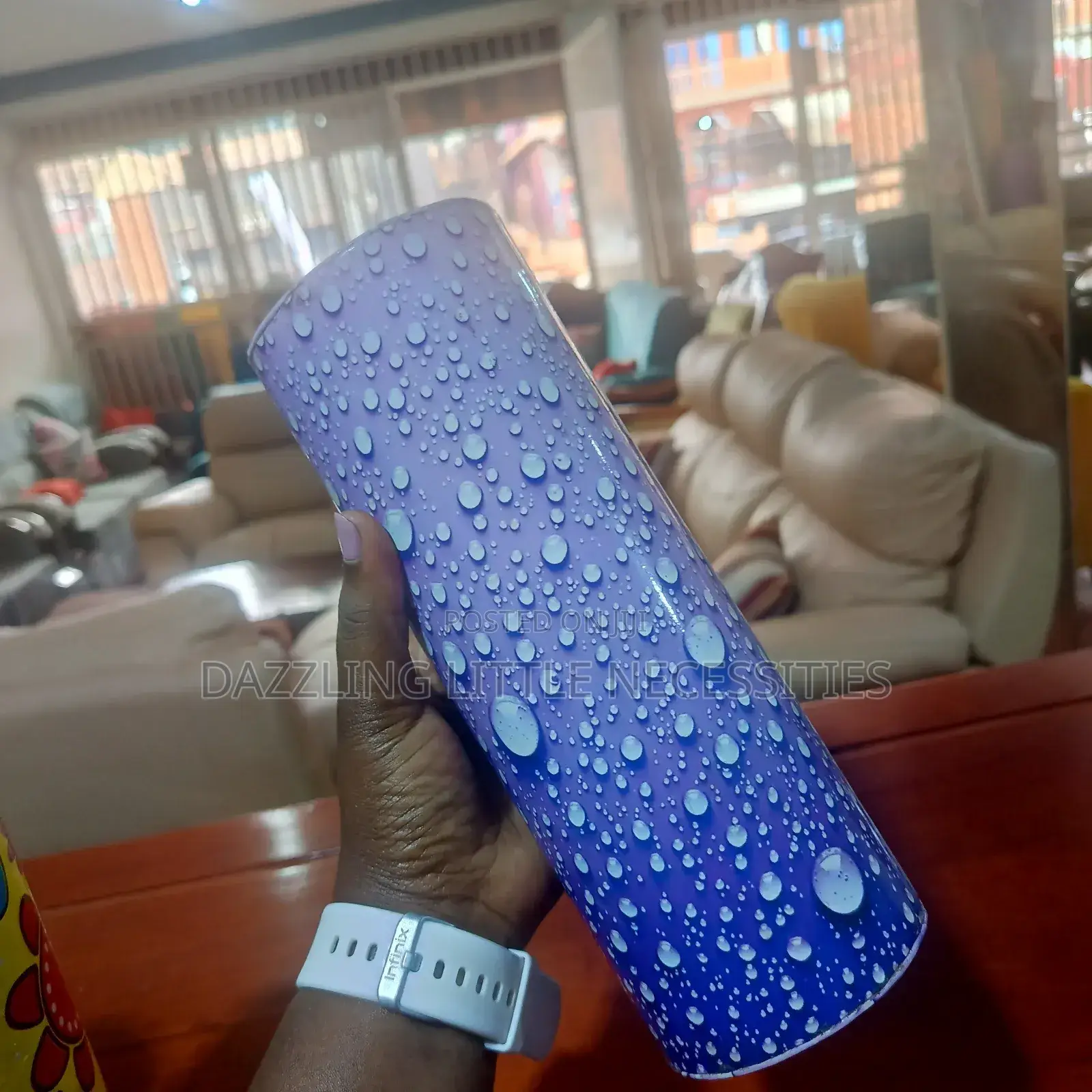 Droplet Reusable Savings Box - Purple