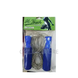 Hi Touch Silver Skipping Rope.